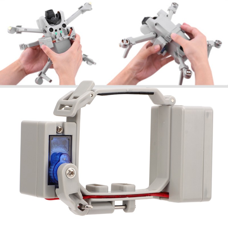 RC Drone Delivery Air Drop System Gift Bait Throwing Dispenser