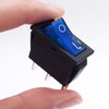 Twidec/5Pcs Rocker Switch Toggle AC 20A/125V 15A/250V SPST 3 Pins