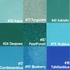 Arizo eye shadow green &amp; blue 3.4g, yellow green /