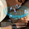 Pillow Speaker for Sleeping, 32GB Mini Bone Conduction Speaker Bluetooth