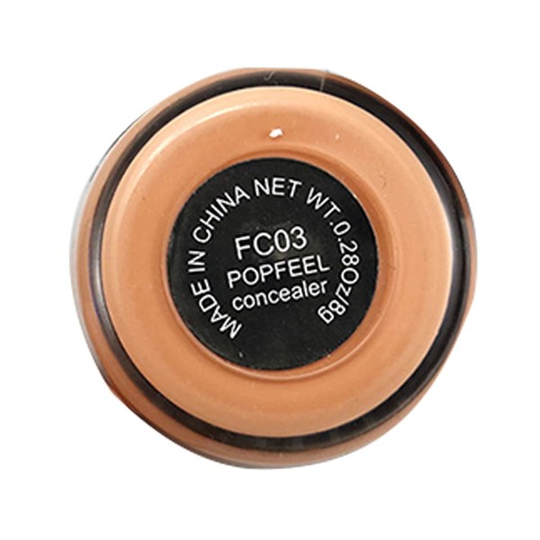 Corrector de Cobertura, Polvo de Perla Corrector Hidratante de Larga