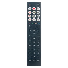 ROLLGAN ERF3B86 Replacement Voice Remote Control Applicable for Hisense U8H QLED 4k Smart TV HT312758 T312758 65U7HQTUK 55U7HQTUK 65A9H HT264041 65U8QFTUK 65U8HQTUK 55A85H 48A 85HTUK ERF3B86H