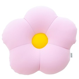 MOGU Beads Cushion, Flower, Clear Pink, Flower (Total Length: Approx. 17.7 inches (45 cm)