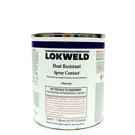 Lokweld Heat Resistant Contact Adhesive (Quart)
