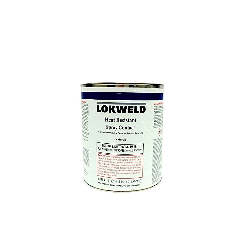 Lokweld Heat Resistant Contact Adhesive (Quart)