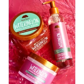 Tree Hut Watermelon Super Kit Intensivo | Exfoliante, Gel, Body Butter y Aceite de Rasurado