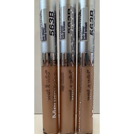 wet n wild 3 X Wet n Wild MegaSlicks Lip Gloss #563B Sun Glazed (Silver Cap)