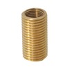 B&P Lamp® 1" Long X 1/4M X 1/8F Brass Reducer