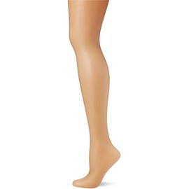 Pretty Polly Women's Nylons 10D Gloss Tights, 10 DEN, Beige (Sunblush), Large