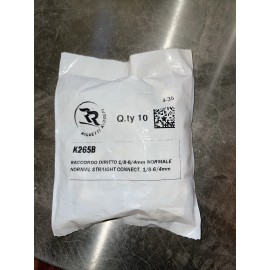 Righetti Ridolfi (10 Pieces) Righetti Ridolfi Go Kart Straight Pipe Connector 1/8" GAS Racing