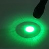 Small LED Flashlight Single Mode Retractable Focusing Waterproof Green Light