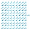 100Pcs Cat Binder Clamps Cute Kitten Shape Strong Clamping Durable