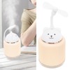 Mini Humidifiers Lovely Cartoon Style Humidifying Device with Light for
