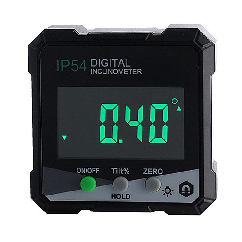 POFET Digital Protractor, Digital Spirit Level with Magnetic Base, Waterproof
