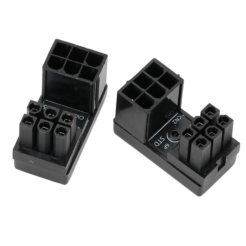 ATX 6Pin Adapter for Desktops Graphics Card Female to Male