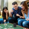 Felt Lined Professional Dice Cup - with 6 Dice Quiet