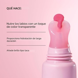 Naturium Phyto-Glow Lip Balm, Cuidado Labial Hidratante con Acabado Brillante, 0.34 oz Camellia