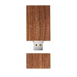 GARRULAX USB Flash Drive, 32 GB Wooden USB 2.0 High Speed USB Thumb Drives Memory Stick Pen Date Memory Pendrive U Disk (Walnut)