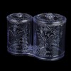 Transparent Cotton Pad & Swab Storage Organizer Vanity