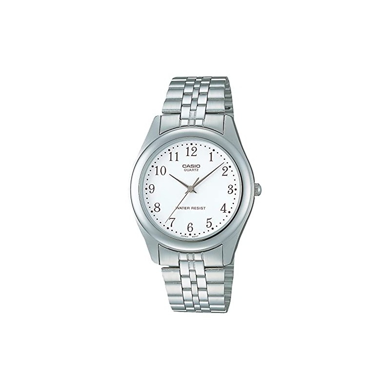 Casio Watch, Collection, Analog Metal, Genuine Japan, White (fine letter),