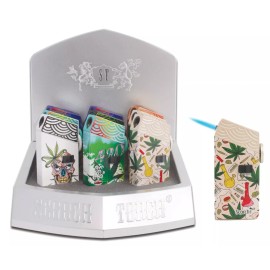 SCORCH 3.5" TORCH 61712-BRICK 45 DEG HEAVY METAL LOCK EMBOSSED DESIGN