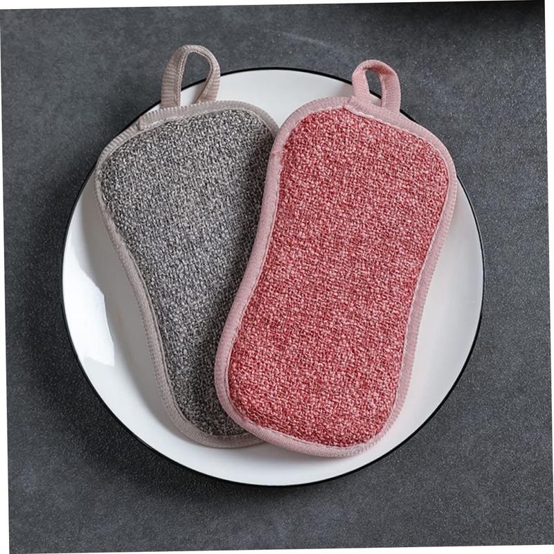 Gatuida 10pcs Reusable Dish Cloths Sponges Soft Scrub Sponge Kitchen