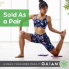 Gaiam Yoga Knee Pad Cushions (Set of 2)