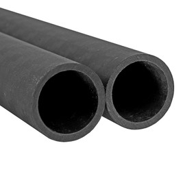 Pair of 18" Heavy Duty Lightweight 15mm Carbon Fiber Rods with 1.5mm Thick Walls