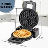 OVENTE Belgian Waffle Maker with Non-Stick Plates, 180° Rotating Function