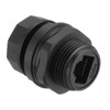 sourcing map RJ45 Panel Mount Coupler, IP67 Shielded Industrial Panel