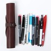 m+ Rotolo SUEDE Pencil Case, Roll-up Pen Case, Stylish, Business