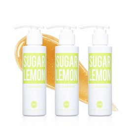 Wonder Bath Cho Seong-ah Wonder Bath Lemon Cleanser Sugar/Lemon 120ml 3pcs / 조성아 원더바스 레몬청 클렌저 슈가/레몬 120ml 3개