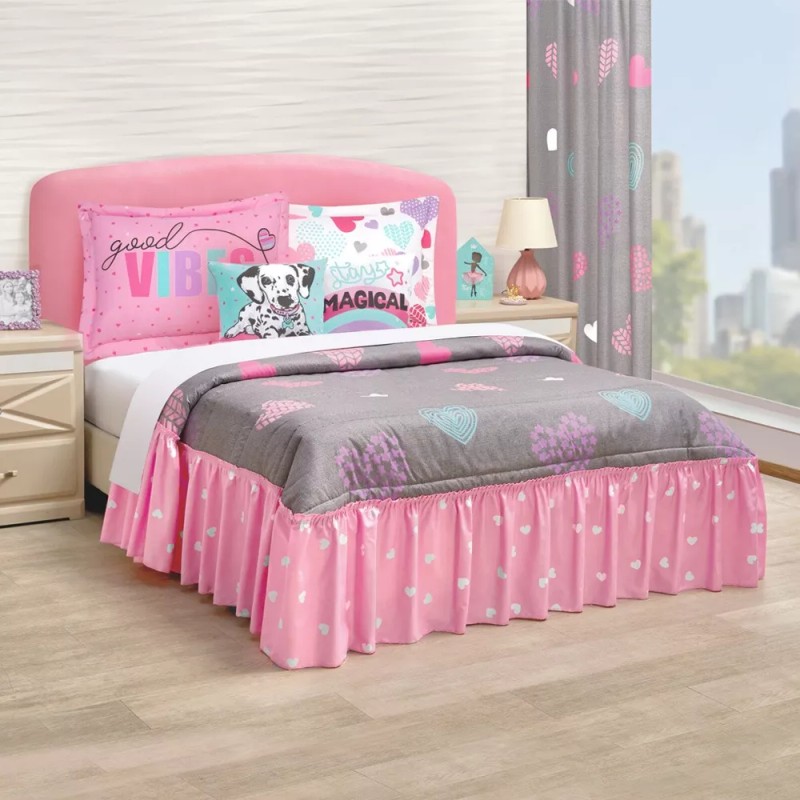 Elefantito Colcha Con Cojines Matrimonial Gris Forro De Tela Amore