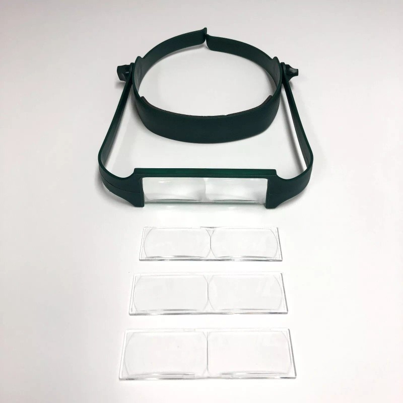 Electro-Optix Headband Magnifier for Gunsmith Ultra Lightweight 4 lenses 1.3x-3.5x