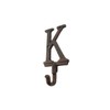 HANDCRAFTED NAUTICAL DÉCOR Rustic Copper Cast Iron Letter K Alphabet