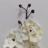 Artificial Orchid Stems Set of 4 ,30" Dancing Orchid,UV Resistant
