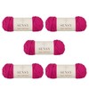 5 Skeins of Sensy Super Soft Saver Yarn, 3.5 oz,