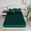 Warm Bed Sheet, Fitted Sheet, 100 x 200 cm, Dark