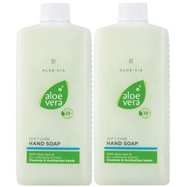 LR Aloe Via Aloe Vera Gentle Cleansing Hand Soap Refill Pack (2 x 500 ml)