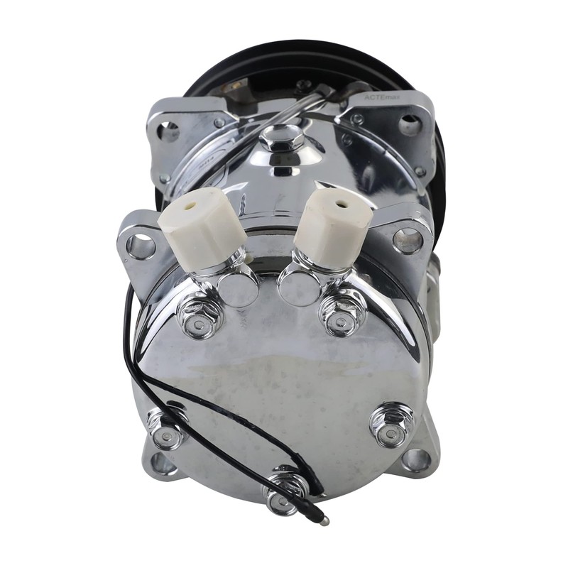 ACTECmax Universal A/C Compressor with Black 2PK Clutch SD 508