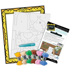Y'Art Llama — Yarn Works of Art — Mess-Free Artistic Craft Activity — Ages 8+