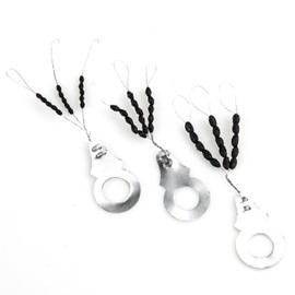 TheBigFish - 3 x 15 rubber stopper, cord stopper, float stopper, sizes S, M & L