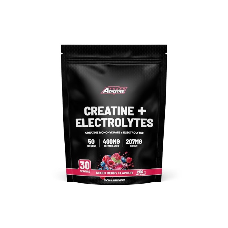 Freak Athletics Creatine Monohydrate Powder + Electrolytes Powder - Mixed