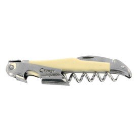 Laguiole Andre Verdier Cepage Corkscrew Wine Bottle Openner, Ivory Color, Made In France