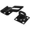 National Hardware N305-979 V32 Swivel Staple Safety Hasp in Black