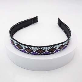 Burnaby Purple Sky Jacquard Hairband / 버나비 퍼플 하늘 자카드 헤어밴드