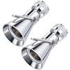 Enhon 2 Setting Pivoting Single Spray Shower Head with Shut