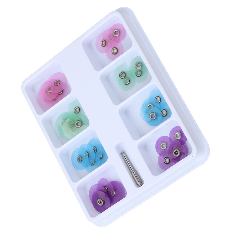 40pcs Dental Polishing Discs Teeth Whitening Resin Oral Teeth Finishing