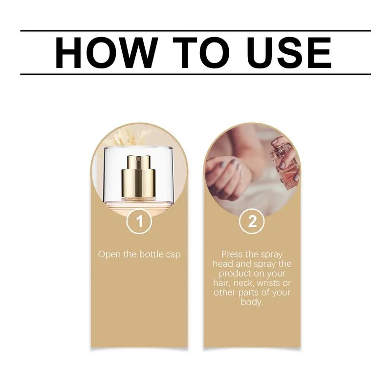 Vanilla Coconut Body Perfume Spray – Refreshing & Romantic Fragrance,