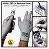 NSS ESD Gloves Lint Free PU Coated Finger Top Fit